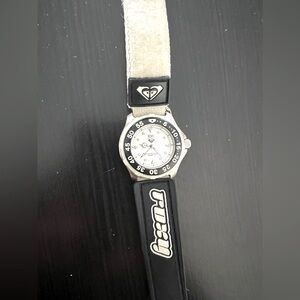 Ladies Roxy Watch Black and white